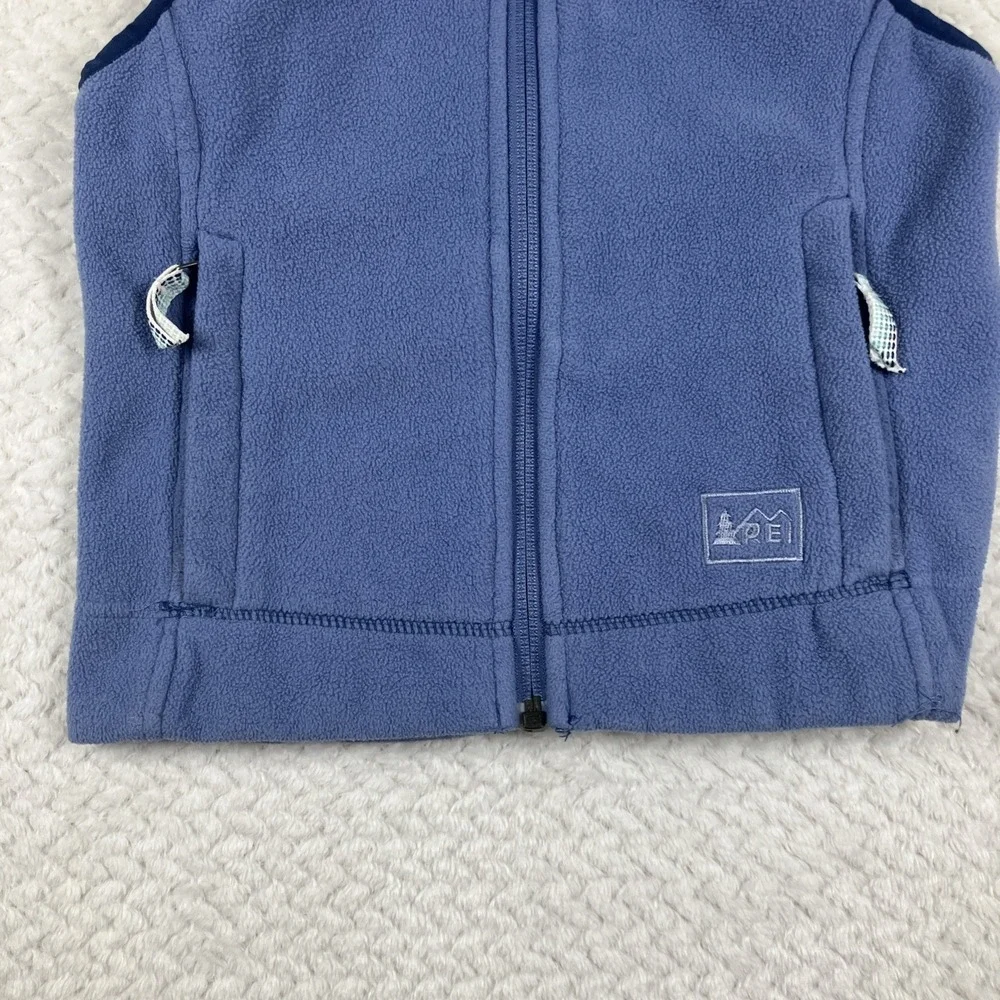 Rei Vest Girls XXS 4/5 Outdoor Lightweight‎ Fleece Hike Camp